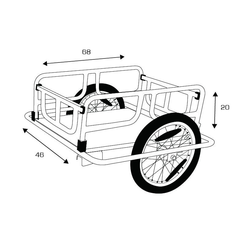 Remorque Marchandise Acier