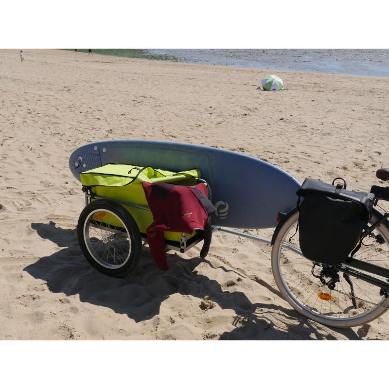 Remorque marchandise avec sac transport amovible