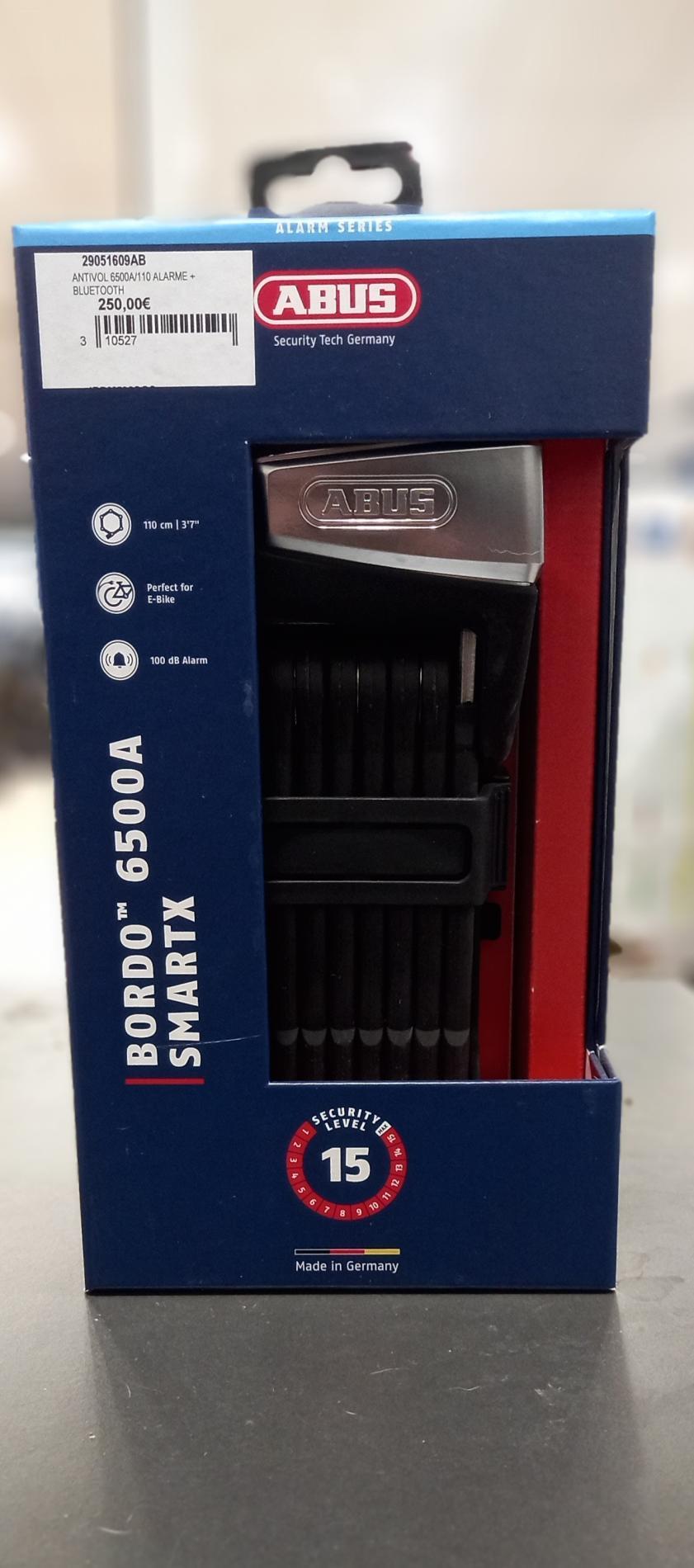 Antivol ABUS 6500A BORDO ALARME