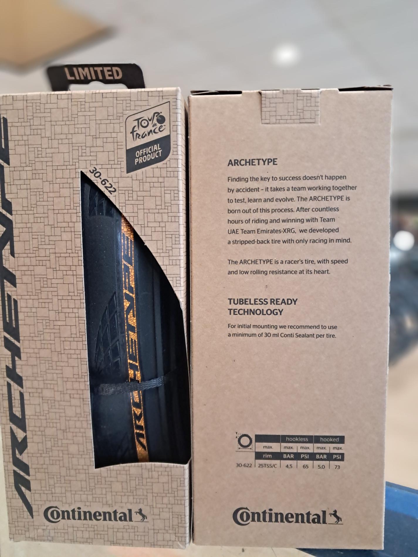 Pneu 700X30 CONTINENTAL ARCHETYPE